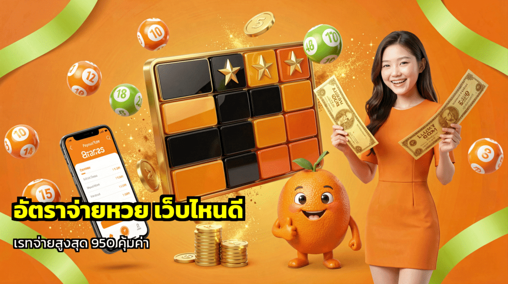 อัตราจ่ายหวย เว็บไหนดี