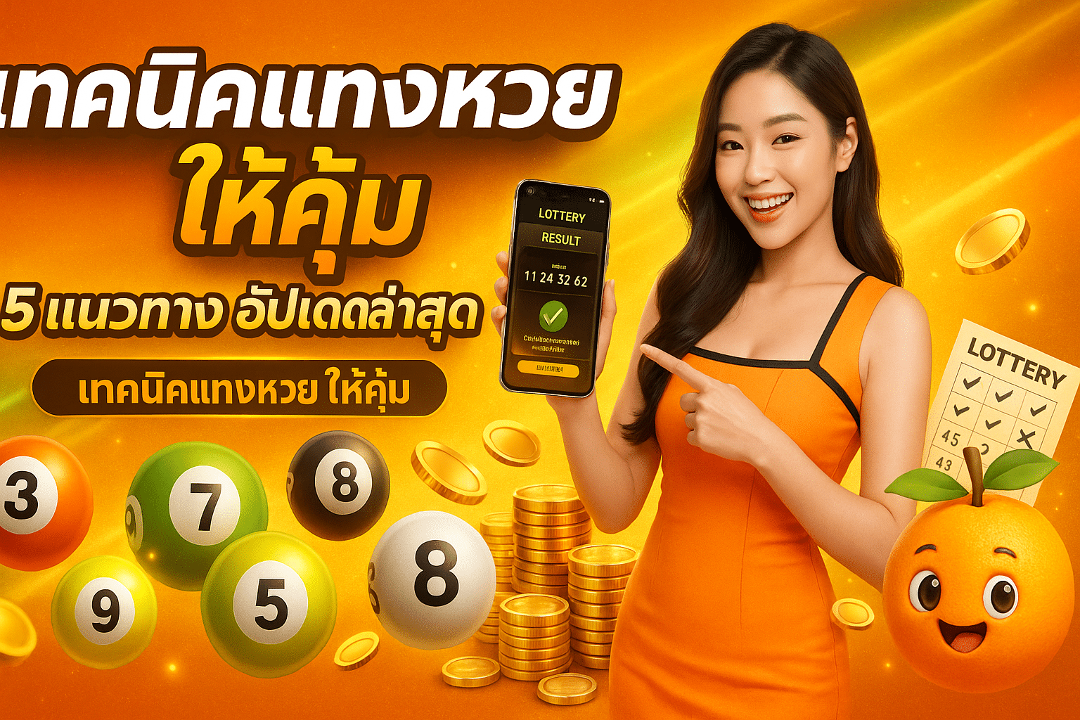 เทคนิคแทงหวย ให้คุ้ม
